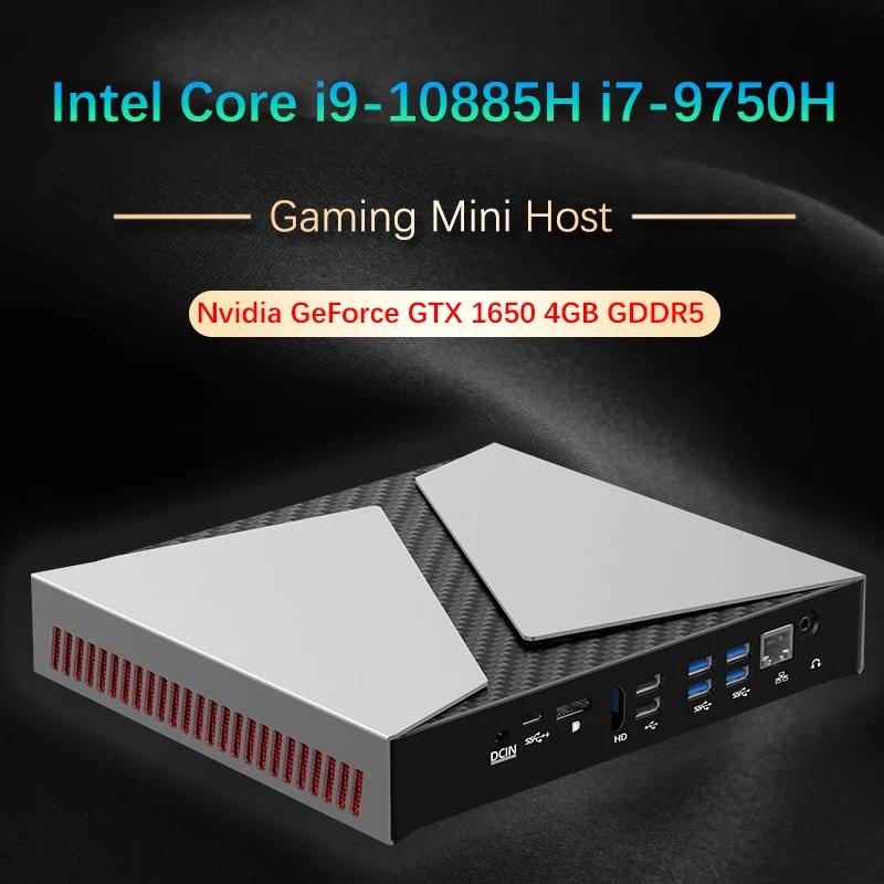 ӿ ̴ PC  ھ i9 10885H GTX1650 4G i7 10850H DDR4 Max64GB M.2 PCIE3 * 4 NVME  10/11Pro AC WiFi BT4.2,  